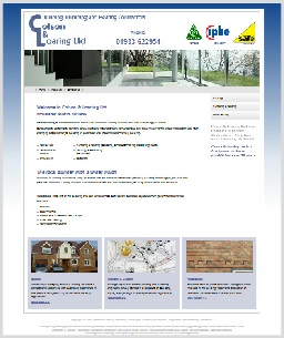 Colson & Loaring Builders Website, Northamptonshire